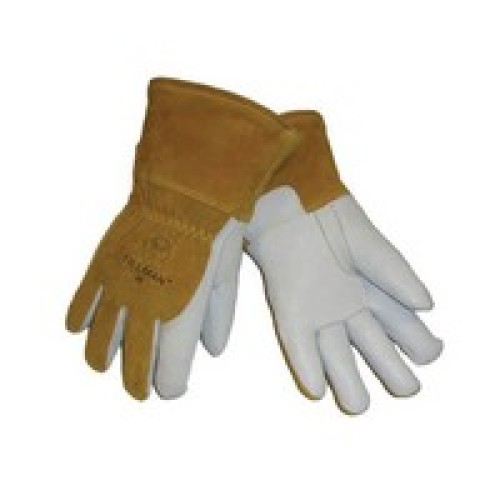 John Tillman & Co 48M Tillman Medium Split Back Leather MIG Gloves With Goatskin Palm, Straight Thumb 3 1/2