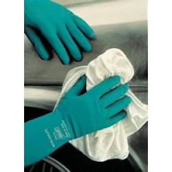 SHOWA Best Glove 717-11 SHOWA Best Glove Size 11 Green Nitri-Solve 13