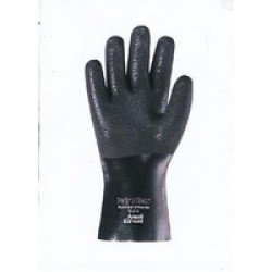 Ansell Edmont 204854 Ansell Size Large Petroflex PVC Fully Coated Glove With Jersey Lining And 12