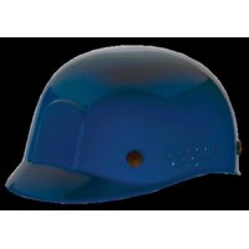MSA (Mine Safety Appliances Co) 10033650 MSA Blue Polyethylene Bump Cap With Perforated Sides To Allow Cross Ventilation For Bet