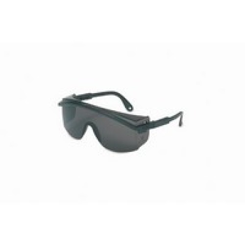 Honeywell S2701 Uvex By Sperian Astrospec 3000 S Safety Glasses With Black Frame And Gray Polycarbonate Ultra-dura Anti-Scratch 
