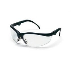 Crews Safety Products KD310AF Crews Klondike Plus Safety Glasses With Black Frame And Clear Polycarbonate Duramass AF4 Anti-Scra Crews Safety Products KD310AF Crews Klondike Plus Safety Glasses With Black Frame And Clear Polycarbonate Duramass AF4 Anti-Scra