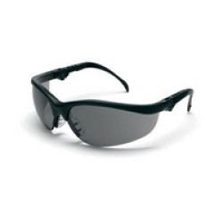 Crews Safety Products KD312AF Crews Klondike Plus Safety Glasses With Black Frame And Gray Polycarbonate Duramass AF4 Anti-Scrat Crews Safety Products KD312AF Crews Klondike Plus Safety Glasses With Black Frame And Gray Polycarbonate Duramass AF4 Anti-Scrat