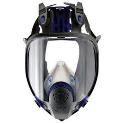 3M FF-402 3M Medium Ultimate FF FX-400 Full Face Facepiece With Scotchgard Lens Coating