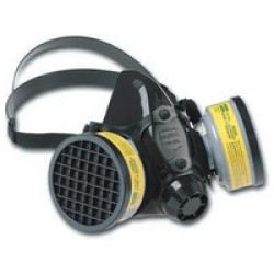 Honeywell 770030S North Small Black Silicone 7700 Series Half Mask Facepiece