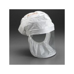 3M BE-12L-3 Replacement White Tyvek QC Large Head Cover
