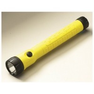 Streamlight Inc 76412 Streamlight Yellow PolyStinger LED HAZ-LO Division 1 120 Volt Rechargeable Flashlight (1 4.8 Volt Battery 