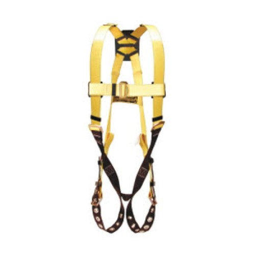 Reliance Industries 810400 Ironman X-Large Yellow Full Body Harness: Single D-Ring