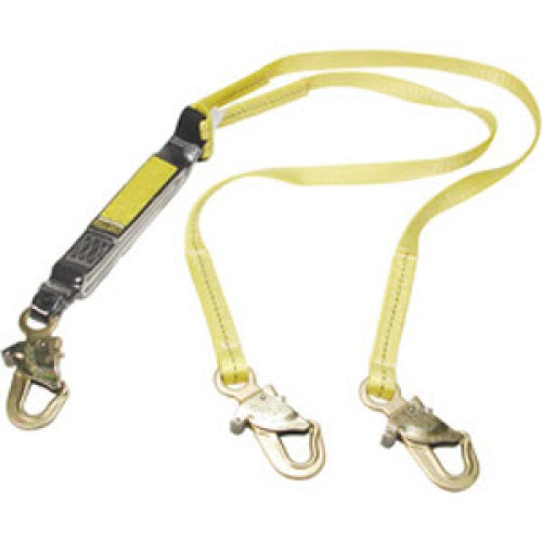 Reliance Industries 741106 Skyline 6' Double-Leg Fat-Pack Lanyard: (3) 7/8