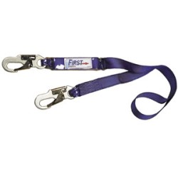 DBI Sala 1341001 PROTECTA  FIRST 6' Shock Pack Single-Leg Lanyard: (2) 3/4