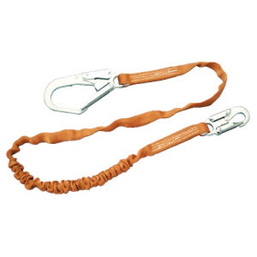 MILLER T5112-Z7/6FTAF Titan 6' Single-Leg Shock-Absorbing Lanyard: (1) 2 1/2