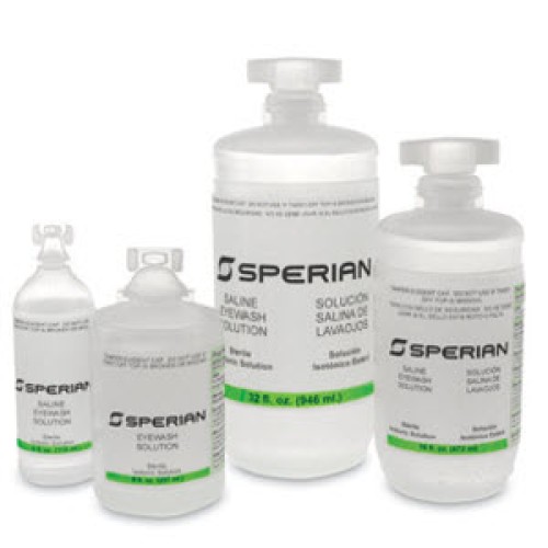 Eyesaline 32-000454-0000 Fendall 454 16 oz. Eyesaline Saline Refill Eyewash Bottle