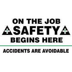 Safety Banners Accuform MBR422 