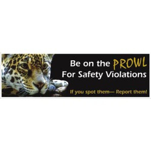 Safety Banners Accuform MBR804 