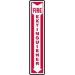 Fire Safety Signs Fire Extinguisher Signs Accuform MFXG918VP Safety Signs 24