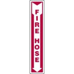Fire Safety Signs Fire Hose Signs Accuform MFXG929VP Safety Signs 24