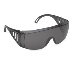 Cordova EC20S Slammer Safety Glasses: Smoke/Gray Lens and Frame 