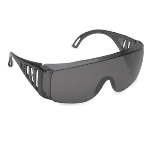 Cordova EC20S Slammer Safety Glasses: Smoke/Gray Lens and Frame 