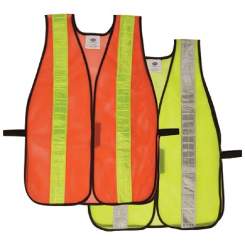 Cordova V120L Class I Universal Orange Safety Vest: 2