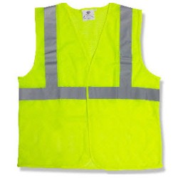 Cordova V211P Class II Lime Safety Vest: 2