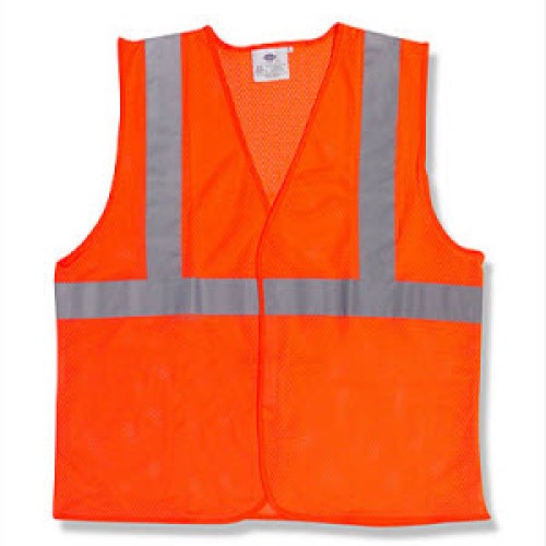 Cordova V210P Class II Orange Safety Vest: 2