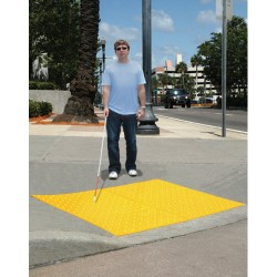 UltraTech 0722 2' x 4' Cast-In-Place Mount Ultra-ADA Pad