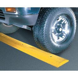 CHECKERS SB4S-H SlowMo 4' Yellow Plastic Speed Bump